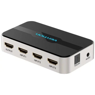 Duplicador HDMI Vention AFJH0/ 3xHDMI Hembra - HDMI Macho /