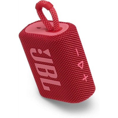 Altavoz con Bluetooth JBL GO 3/ 4.2W/ 1.0/ Rojo