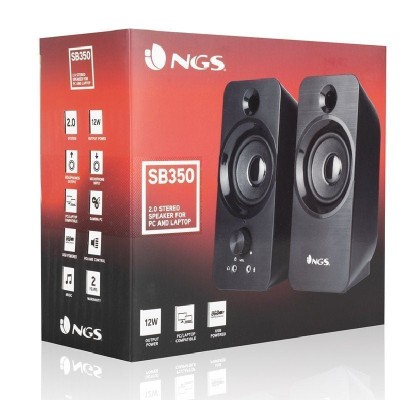 Altavoces NGS SB350/ 12W/ 2.0