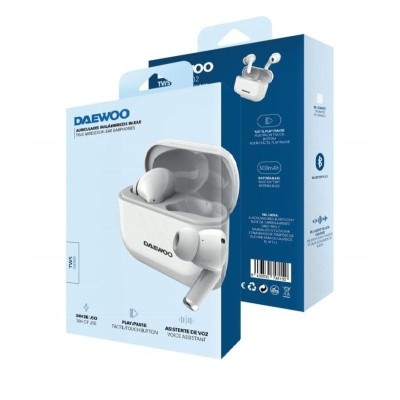 Auriculares Bluetooth Daewoo DW2002 con estuche de carga/