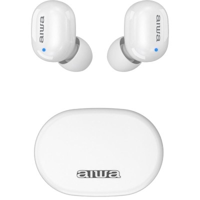 Auriculares Bluetooth Aiwa EBTW-150WTMKII con estuche de carga/