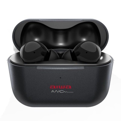 Auriculares Bluetooth Aiwa EBTW-888ANC con estuche de carga/