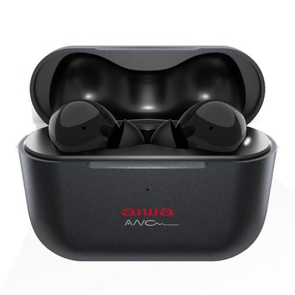 Auriculares Bluetooth Aiwa EBTW-888ANC con estuche de carga/ Autonomía 4h/ Negros