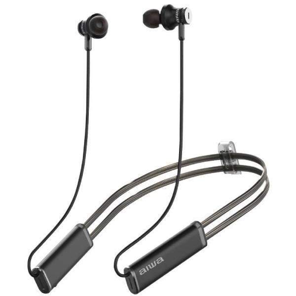 Auriculares Inalámbricos Deportivos Aiwa ESTBTN-880/ con Micrófono/ Bluetooth/ Negros