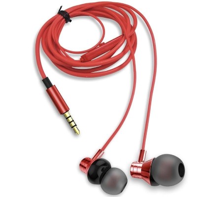 Auriculares Intrauditivos Aiwa ESTM-50RD/ con Micrófono/ Jack