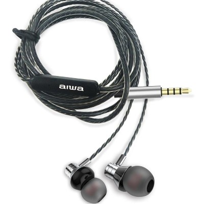 Auriculares Intrauditivos Aiwa ESTM-50SL/ con Micrófono/ Jack