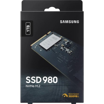 Samsung SSD 980 1TB NVMe a 3100MB/s PCIe 3.0 M.2 2280