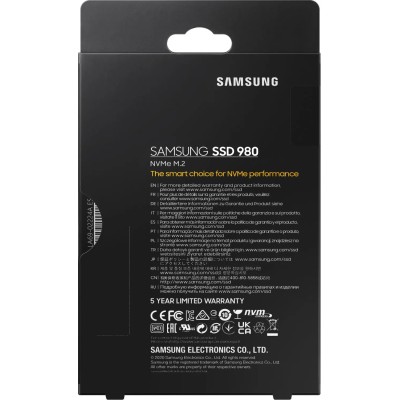 Samsung SSD 980 1TB NVMe a 3100MB/s PCIe 3.0 M.2 2280