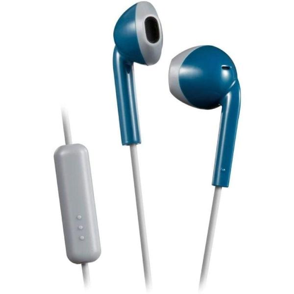 Auriculares Intrauditivos JVC HA-F19M-AH/ con Micrófono/ Jack 3.5/ Azules