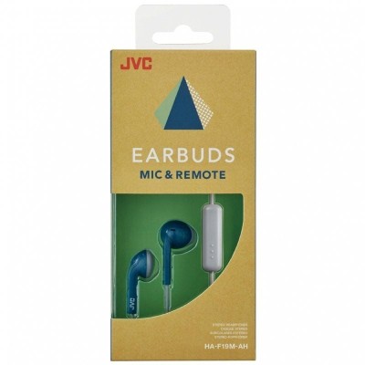 Auriculares Intrauditivos JVC HA-F19M-AH/ con Micrófono/ Jack