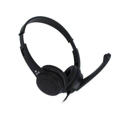 Auriculares NGS VOX505 USB/ con Micrófono/ USB/ Negros