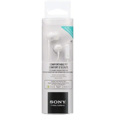 Auriculares Intrauditivos Sony MDR-EX15AP/ con Micrófono/ Jack