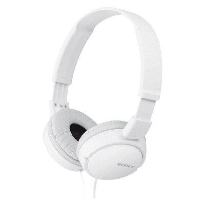 Auriculares Sony MDR-ZX110W/ Jack 3.5/ Blancos