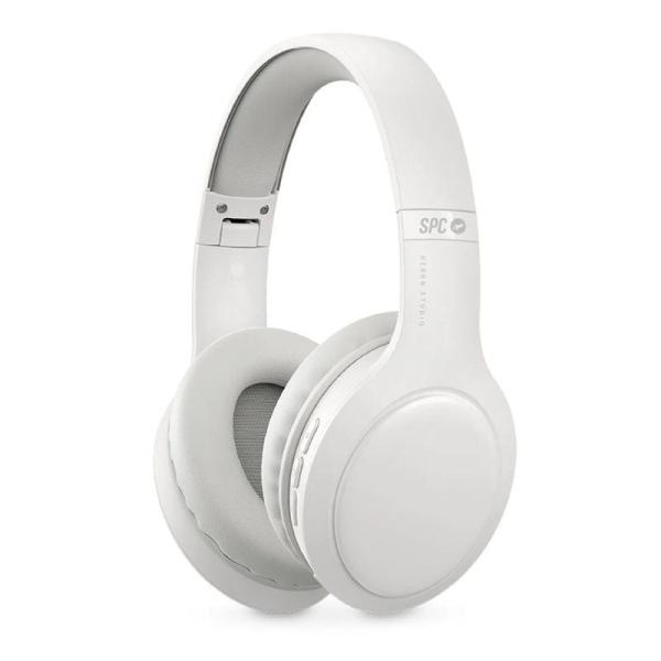 Auriculares Inalámbricos SPC Heron Studio/ con Micrófono/ Bluetooth/ Blanco