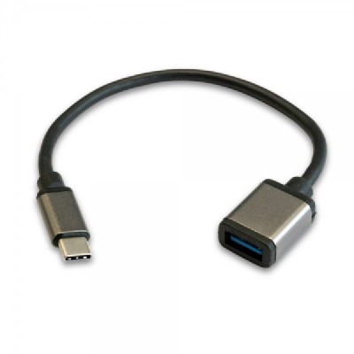 Cable USB 2.0 3GO C136/ USB Tipo-C Macho - USB Hembra/ 20cm/