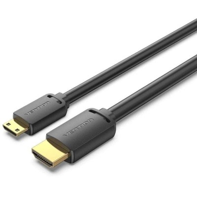 Cable HDMI 4K Vention AGHBG/ HDMI Macho - Mini HDMI Macho/ 3m/