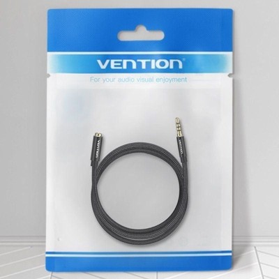 Cable Estéreo Vention BHCBD/ Jack 3.5 Macho - Jack 3.5 Hembra/