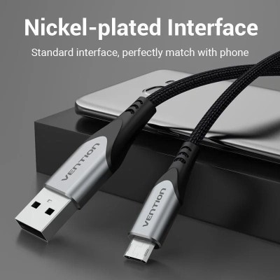 Cable USB 2.0 Vention COCHD/ USB Macho - MicroUSB Macho/