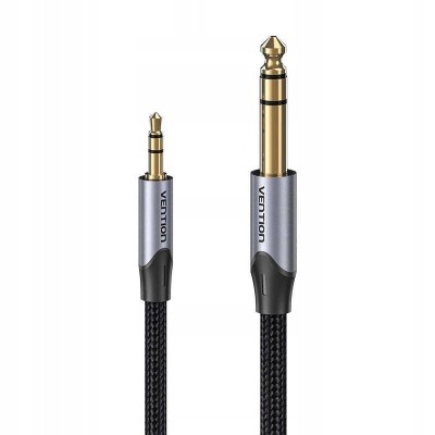 Cable Estéreo Vention BAUHF/ Jack 3.5 Macho - Jack 6.3 Macho/