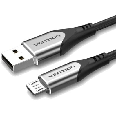 Cable USB 2.0 Vention COAHC/ USB Macho - MicroUSB Macho/ Hasta