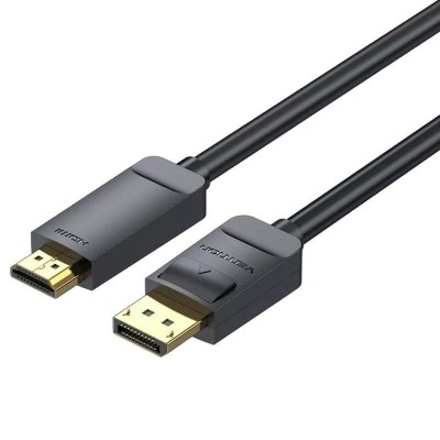 Cable Conversor Vention HAGBF/ DisplayPort Macho - HDMI 4K