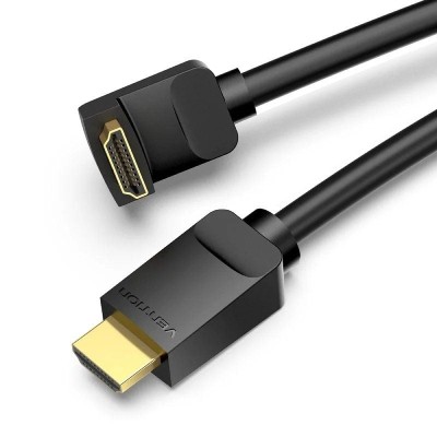 Cable HDMI 2.0 4K Acodado Vention AAQBF/ HDMI Macho - HDMI