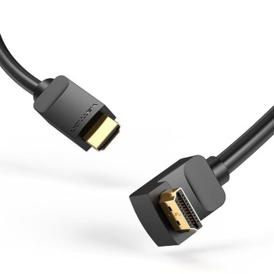 Cable HDMI 2.0 4K Acodado Vention AAQBI/ HDMI Macho - HDMI