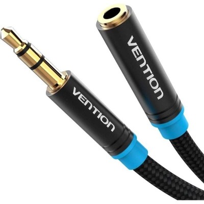 Cable Estéreo Vention VAB-B06-B500-M/ Jack 3.5 Macho - Jack 3.5