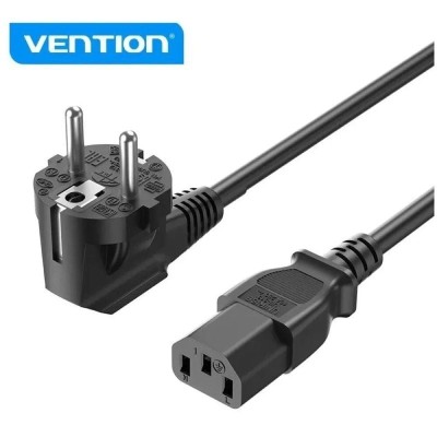 Cable de Alimentación Vention ZCJBAC/ IEC C13 Hembra - CEE7