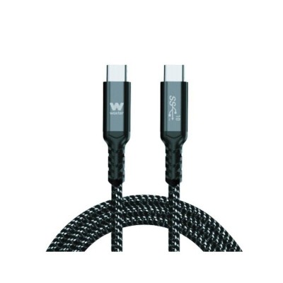 Cable USB 3.1 Tipo-C Woxter PE26-184/ USB Tipo-C Macho - USB