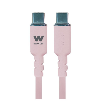 Cable USB 2.0 Tipo-C Woxter PE26-187/ USB Tipo-C Macho - USB