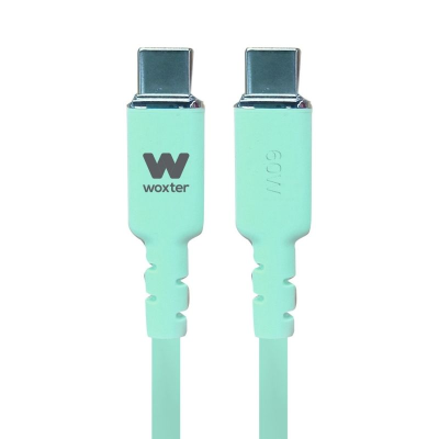 Cable USB 2.0 Tipo-C Woxter PE26-189/ USB Tipo-C Macho - USB