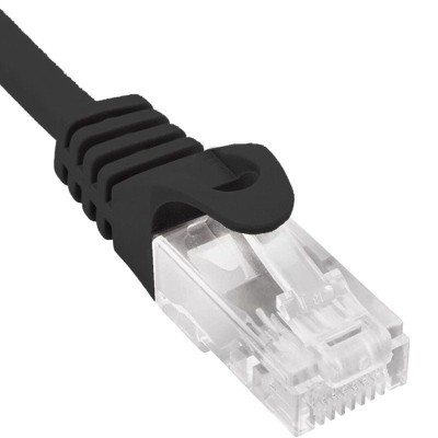 Cable de Red RJ45 UTP Phasak PHK 1750 Cat.6/ 50cm/ Negro