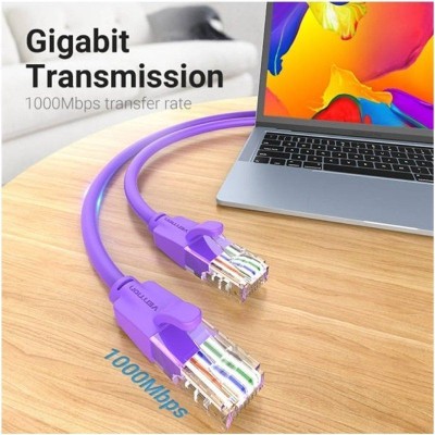 Cable de Red RJ45 UTP Vention IBEVH Cat.6/ 2m/ Morado