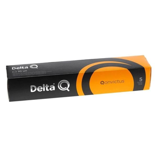 Cápsula Delta Qonvictus para cafeteras Delta/ Caja de 10