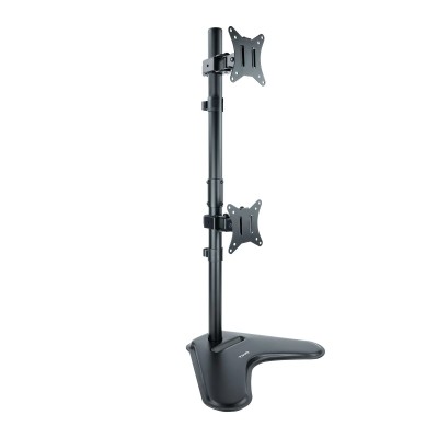 Soporte para 2 Monitores TooQ DB1703TNV-B/ hasta 9kg