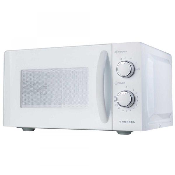 Microondas Grunkel MW-20MI/ 700W/ Capacidad 20L/ Blanco