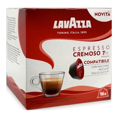 Cápsula Lavazza Espresso Cremoso para cafeteras Dolce Gusto/