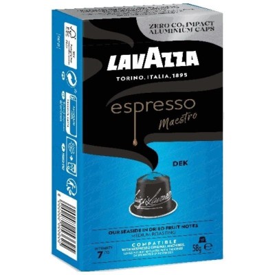 Cápsula Lavazza Espresso Maestro Dek Descafeinado para