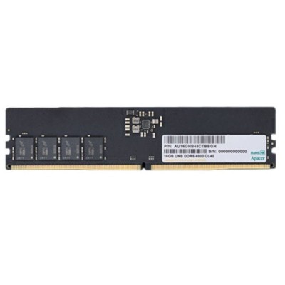 Memoria RAM Apacer AU16GHB48CTBBGH 16GB/ DDR5/ 4800MHz/ 1.1V/