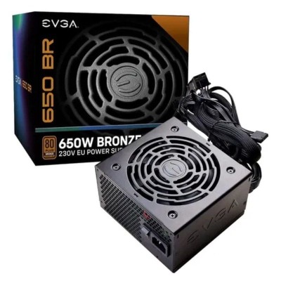 Fuente de Alimentación EVGA 650 BR/ 650W/ Ventilador 12cm/ 80