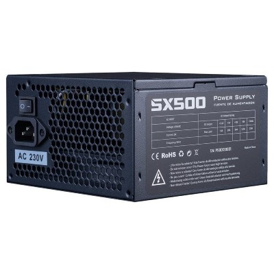 Fuente de Alimentación Hiditec SX 500 BULK/ 500W/ Ventilador