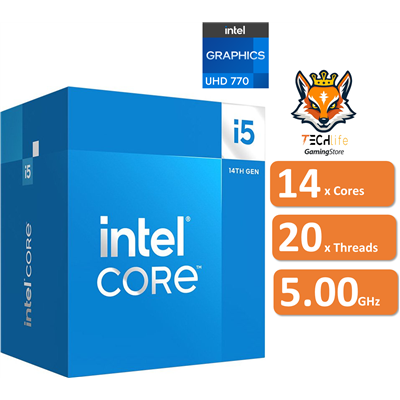 Intel Core i5-14500 a 2.6/5 GHz con Intel UHD 770