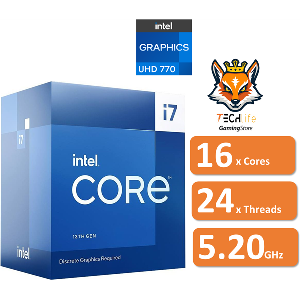 Intel Core i7-13700 2.1/5.2 GHz con Intel UHD 770