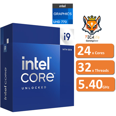 Intel Core i9-14900F 2.0/5.0 GHz con Intel UHD 770