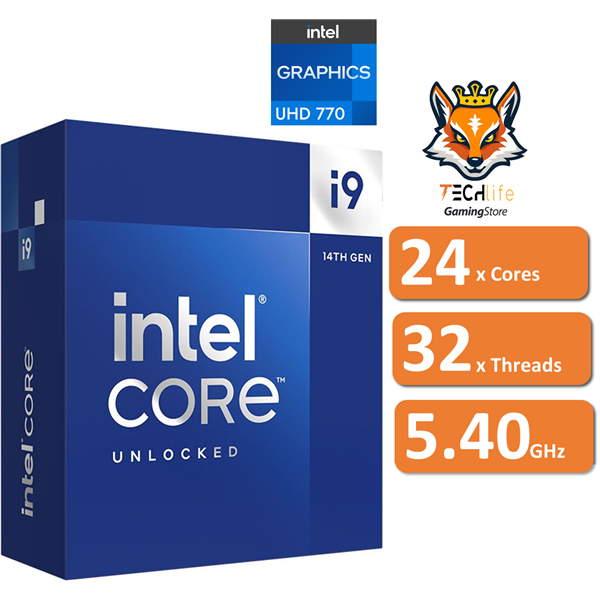 Intel Core i9-14900F 2.0/5.0 GHz con Intel UHD 770