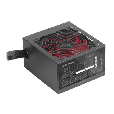 Fuente de Alimentación Mars Gaming MPIII650/ 650W/ Ventilador