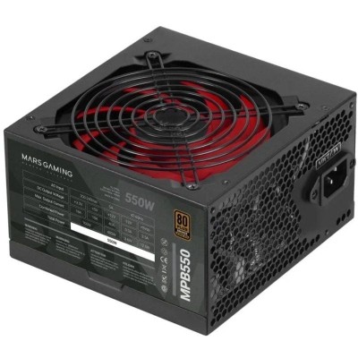 Fuente de Alimentación Mars Gaming MPB550/ 550W/ Ventilador