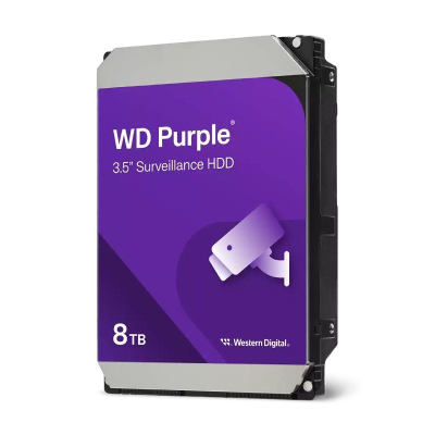 Disco Duro Western Digital WD Purple Surveillance 8TB/ 3.5'/