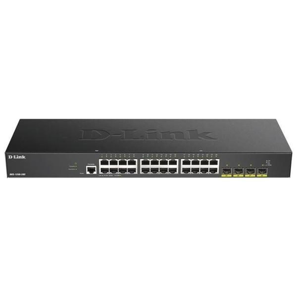 Switch Gestionado D-Link DGS-1250-28X 28 Puertos/ RJ-45 Gigabit 10/100/1000/ SFP